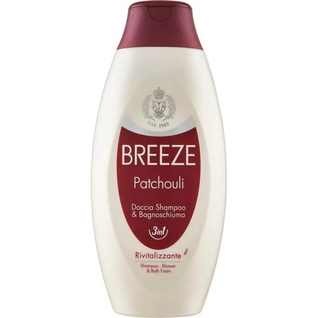 Breeze Patchouli - Champú y gel de baño revitalizante, 400 ml