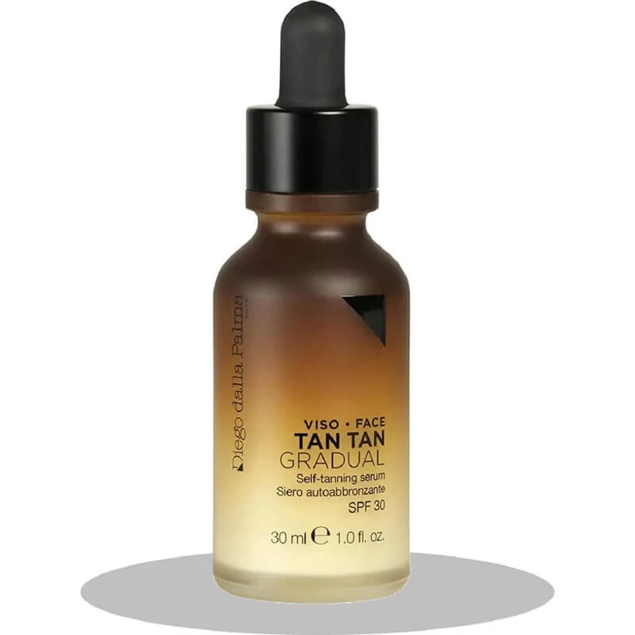 Diego dalla Palma Cremă de protecție solară pentru față SPF 30, ser autobronzant Tan Tan Gradual, protecție ridicată, 30 ml