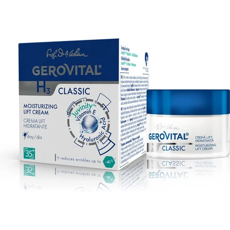 Crema lift hidratanta de zi Gerovital H3 Classic, 50 ml, Farmec