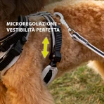 Ferplast Ergocomfort P Pequeño Gris - Arnés ergonómico