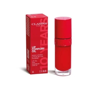 Aceite labial Lip Comfort de Clarins, 10.º aniversario - Aceite labial n.º 54, rojo icónico
