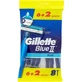 Gillette Blue II Plus – 6+2 lame de ras