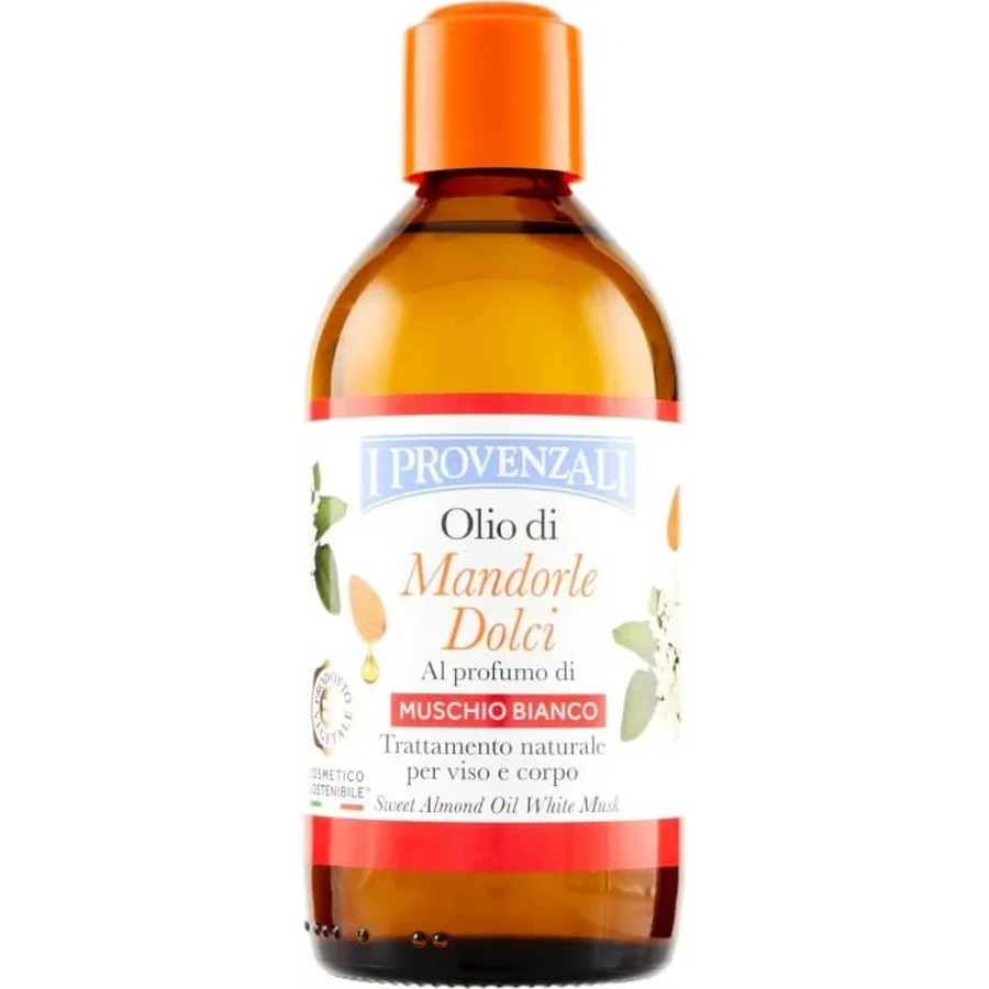 Ulei de migdale dulci din Provența, aromatizat cu mosc alb, 200 ml