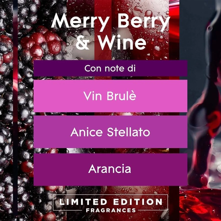 Glade Merry Berry &amp; Wine Limited Edition - Geurkaars