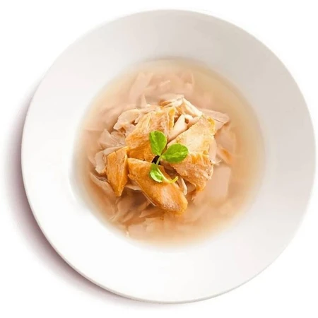 Cherie Mix de ton albacora cu somon în sos – hrană umedă pentru pisici, 80 g