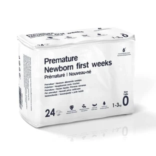 Bebe Cash Premium pentru prematuri – 24 de scutece pentru nou-născuți prematuri cu greutatea între 1 și 3 kg