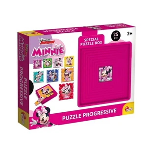 Lisciani Disney Junior Minnie – puzzle progresiv 2+