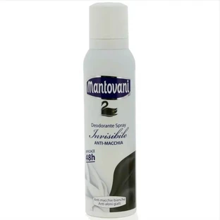 Mantovani Invisible - Déodorant en spray, 150 ml