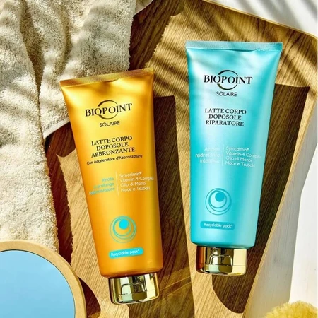 Biopoint Loțiune de corp reparatoare după expunerea la soare 400 ml