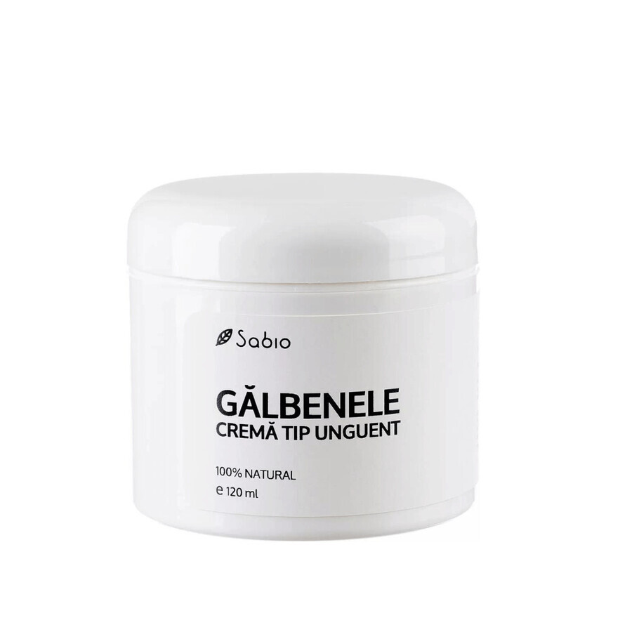 Crema de galbenele, 120 ml, Sabio