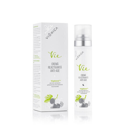 Crema de noche reactivadora antiedad, 50 ml, Viorica