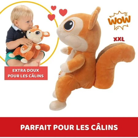 Chicco Écureuil Lumière et Musique - Peluche