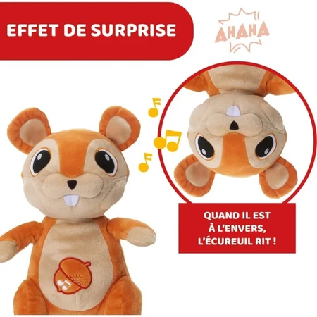Chicco Écureuil Lumière et Musique - Peluche