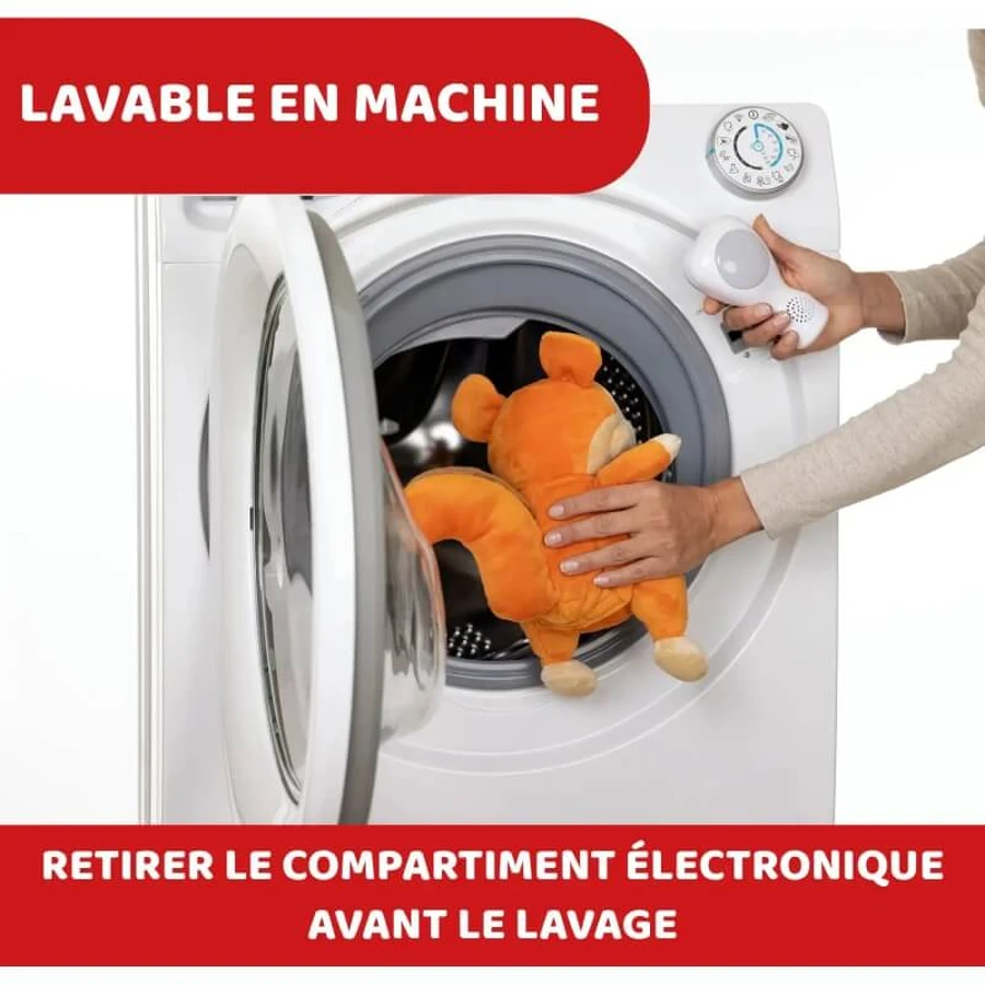 Chicco Écureuil Lumière et Musique - Peluche