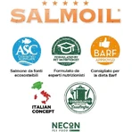 Necon Pet Food Necon Zalm Recept nr. 2 - Aanvullend voer voor honden en katten, 950 ml