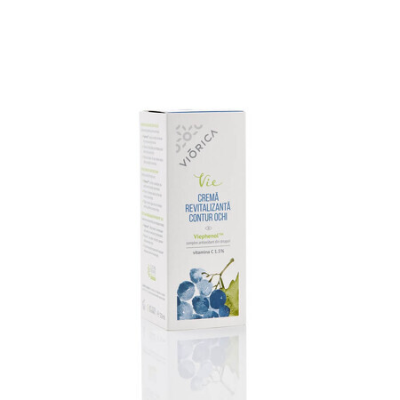 Crema contorno occhi rivitalizzante, 30 ml, Viorica