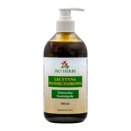 Bio Herbs Sunflower Lecithin, liquid, 500 ml