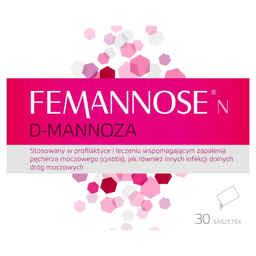 Femannose N, D-mannoză, 2x30 pliculețe