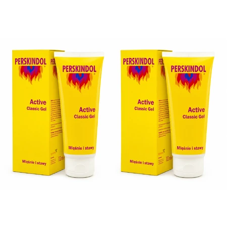 Perskindol Active Classic Gel, gel pentru mușchi și articulații, 2x200 ml