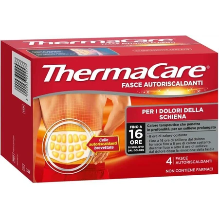Thermacare 3x4 benzi autoîncălzitoare pentru durerile de spate