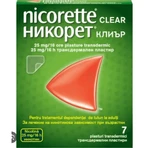 Nicorette Clear 25 mg, 2 x 7 cerotti, McNeil