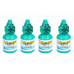 Optive Plus Tropfen 4x10 ml, Allergan