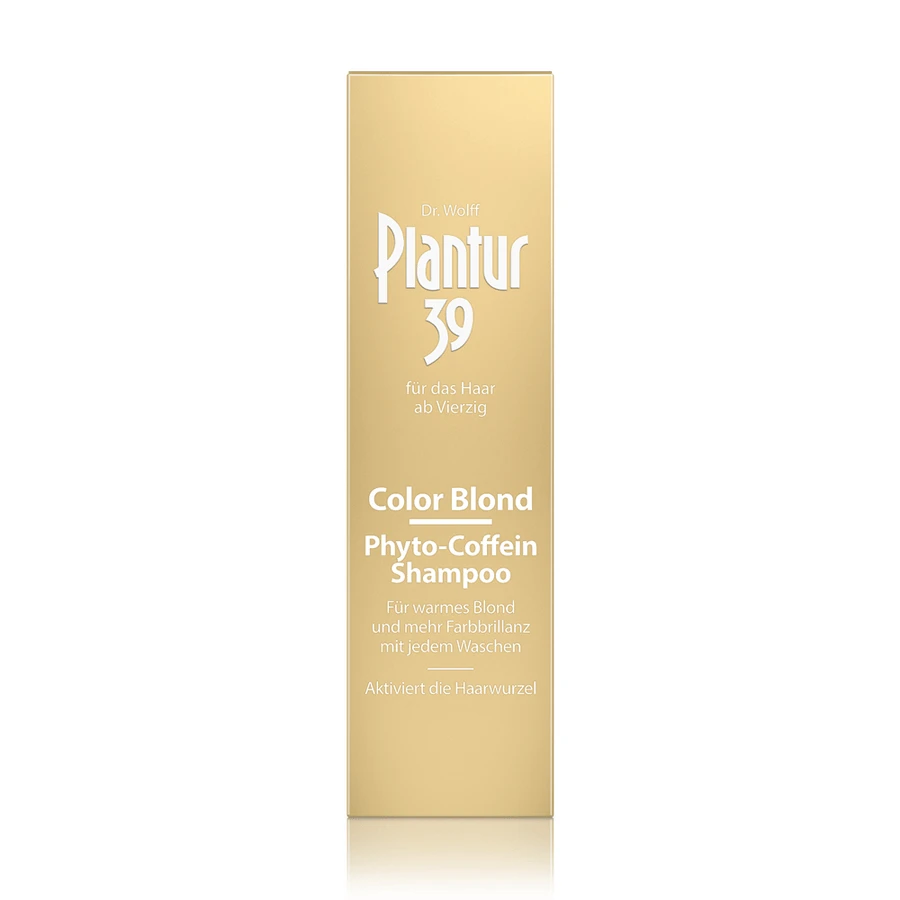 Champú Plantur 39, 2 x 250 ml — color rubio fito-cafeína, Dr. Kurt Wolff