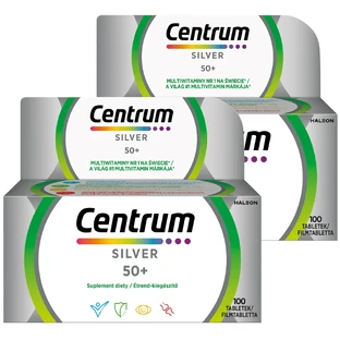 Set Centrum Silver 50+, 2 x 100 comprimate