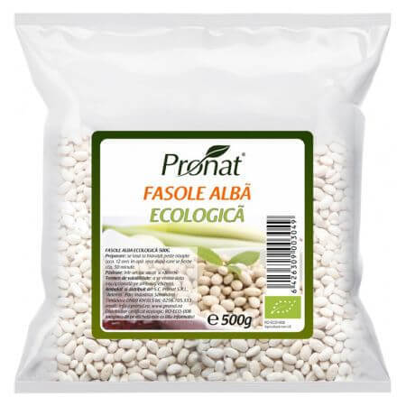 Alubias blancas ecológicas, 500 g, Pronat