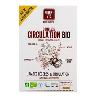 Nutrivie Complex pentru circulație, bio, 20 de fiole