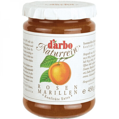 Mermelada de albaricoque, 450 g, Darbo