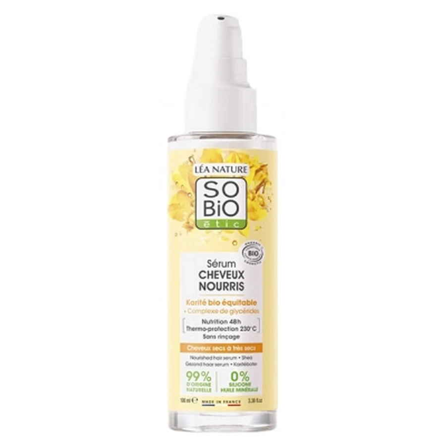 Léa Nature SO BIO étic Organiczne odżywcze serum do włosów 100 ml: ceny i cechy