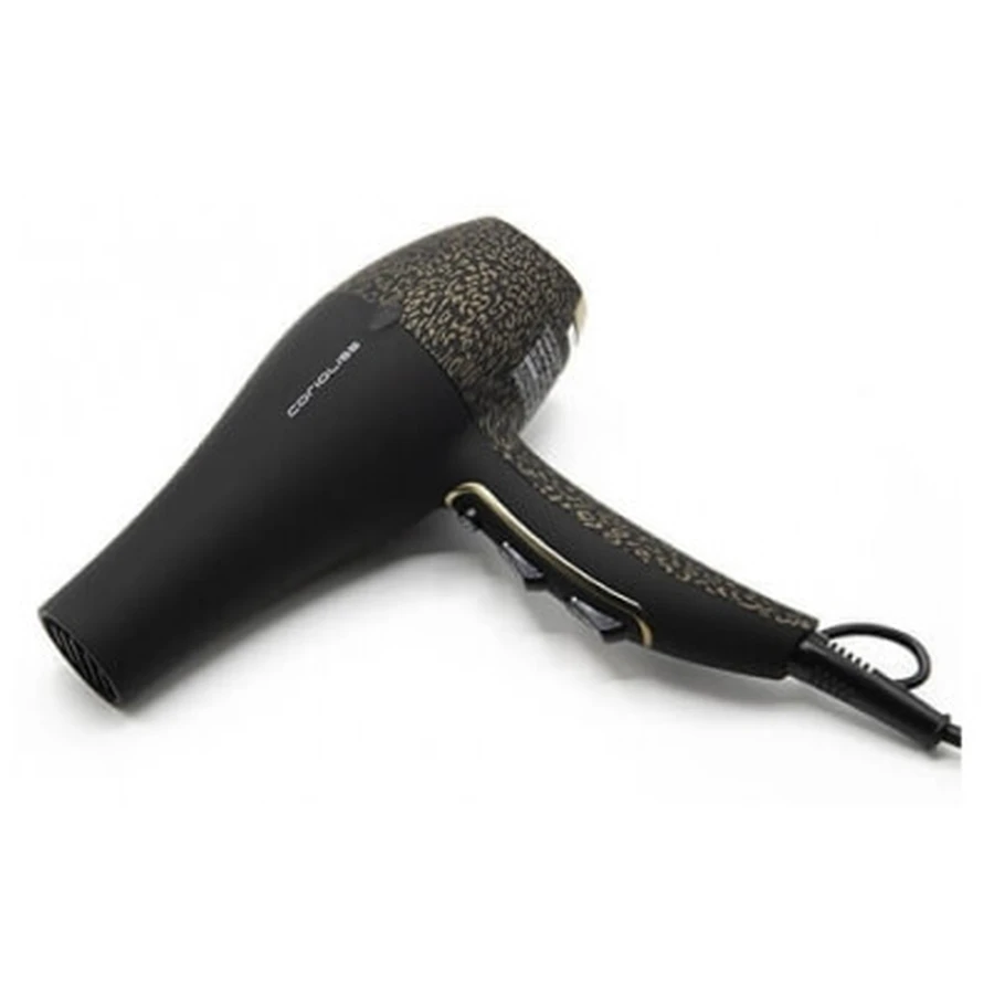 Corioliss Uscător de păr Flow Black Gold Leopard Soft Touch