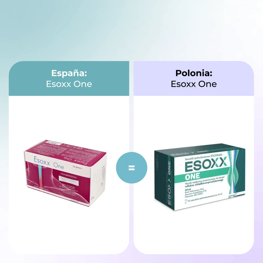Esoxx One, 5 x 20 sachets de 10 ml chacun