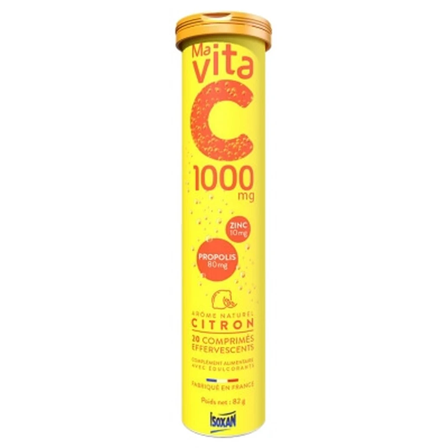 Isoxan Ma Vita C 1000 mg, 20 tabletek musujących: ceny i cechy