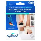 Orteză corectivă pentru hallux valgus (bătătură) și dureri plantare, pentru ambele picioare, piciorul stâng