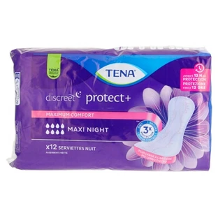 Tena Discreet Protect+ Maxi Night 12 tampoane absorbante de noapte