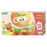 Vitabio Cool Fruits, surtido de sabores: 4 sabores ecológicos, 20 bolsitas (90 g cada una)