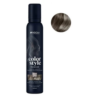Indola Color Style Mousse – pianka do włosów w kolorze ciemnego popiołu