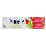 Natessance - Dentifricio biologico per bambini dai 6 ai 12 anni, protezione contro la carie, 75 ml