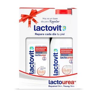 Pachet Gel de dus 600 ml si Lapte de corp 400 ml Lactourea, Lactovit