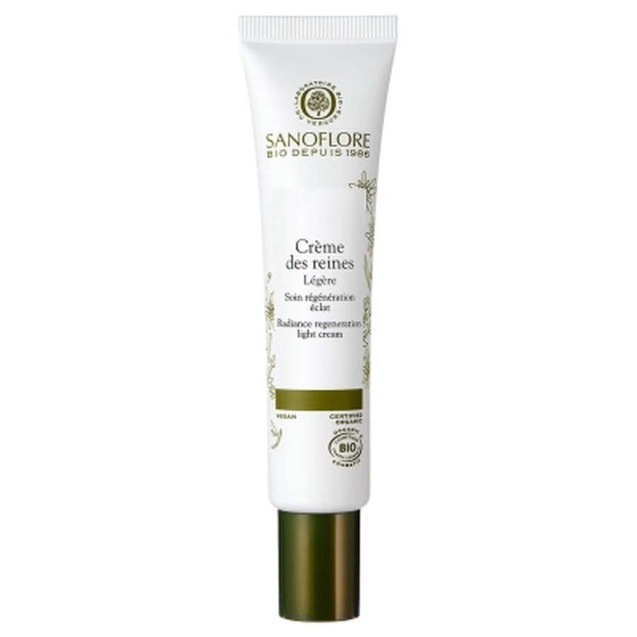 Sanoflore Crème des Reines Légère Régénération Éclat Bio 40 ml
