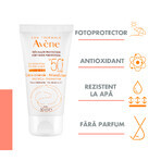 Crema minerala pentru protectie solara SPF 50+, 50 ml, Avene