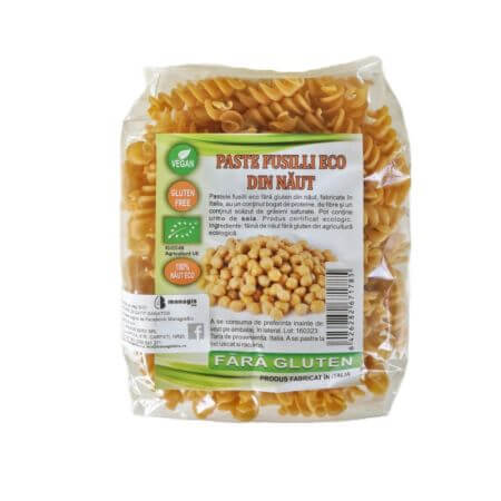 Nudeln Fusilli eco mit Nüssen, 250 g, Managis