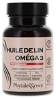 Aceite de semillas de lino con omega-3 de Phytalessence, 60 cápsulas
