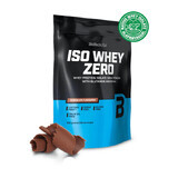 BioTech USA Iso Whey Zero Eiweißpulver mit Schokoladengeschmack, 500 g