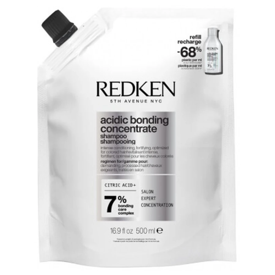 Recambio de champú fortalecedor Acidic Bonding Concentrate de Redken, 500 ml