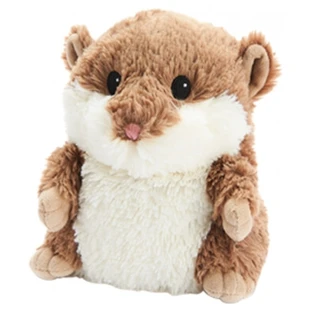 Soframar Cozy Hamster: peluche a forma di criceto con borsa dell'acqua calda