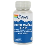 Solaray Super Omega 3-7-9, 60 cápsulas blandas