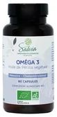 Aceite de semillas de perilla con omega-3 ecológico de Salvia Nutrition, 60 cápsulas
